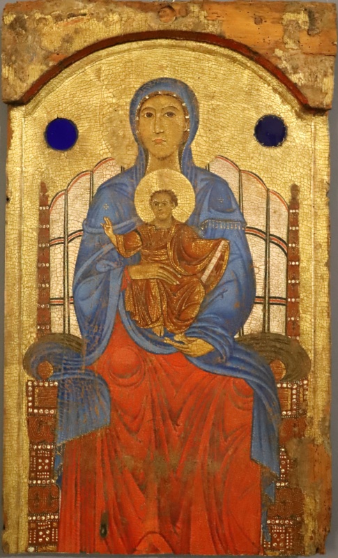Madonna and Child Enthroned